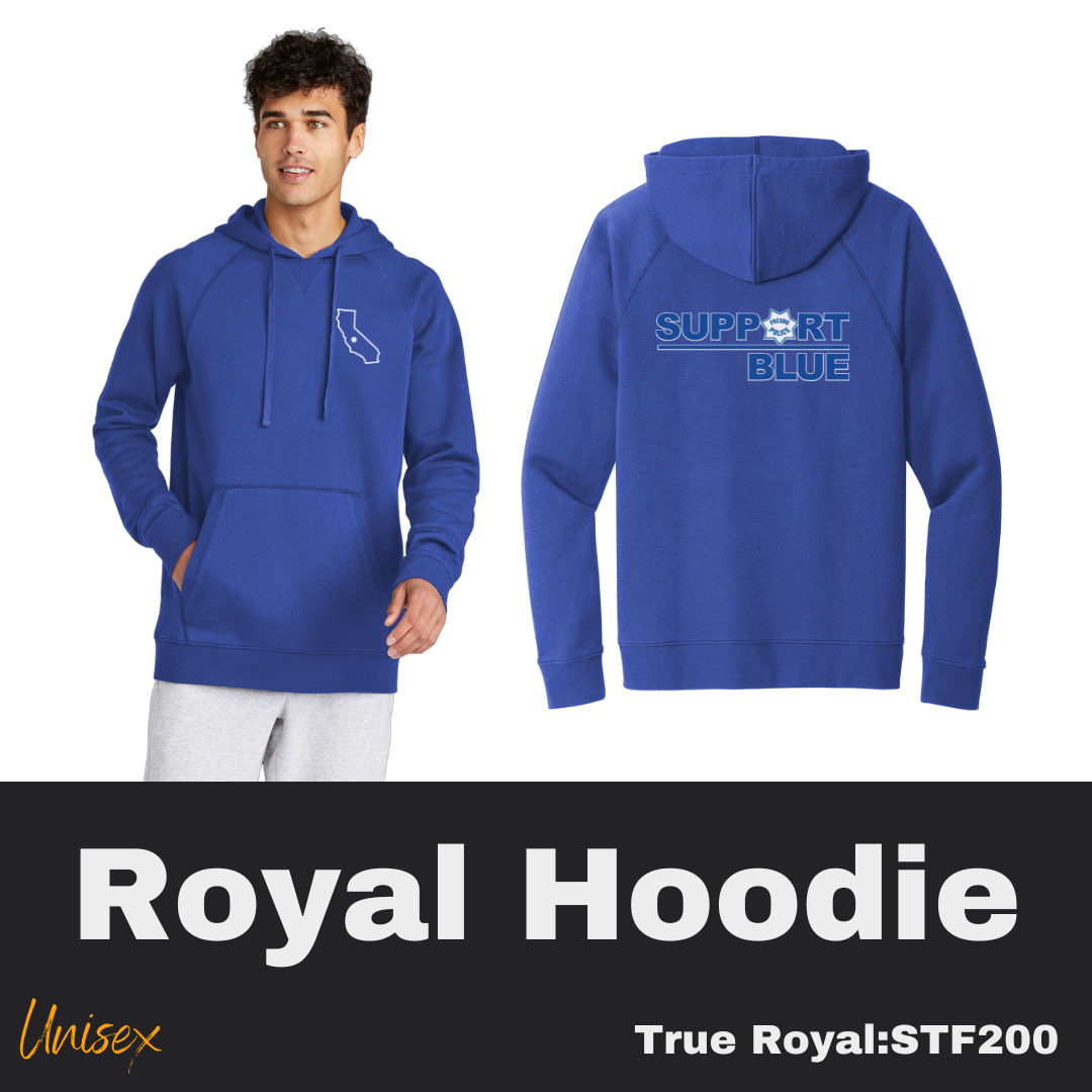 46 CA SB True Royal Hoodie Unisex