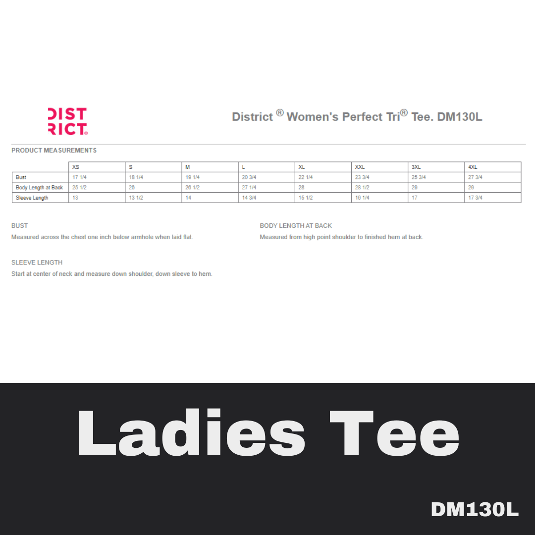 12 Back The Blue Ladies Black Frost Tee