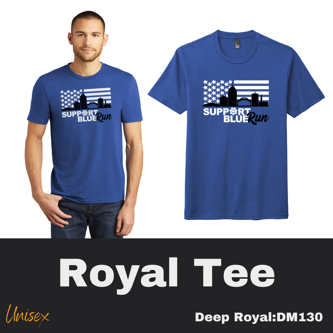 R16 SBRun Unisex Royal Tee
