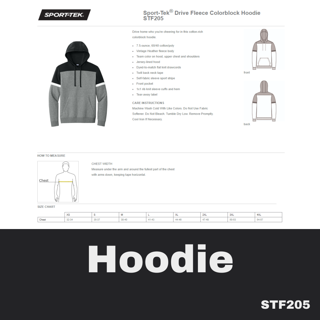 27 Support Blue Black/Heather Grey Hoodie Unisex