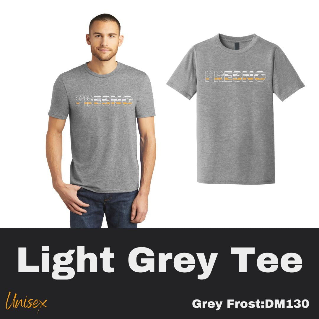 127 Support Dispatch Unisex Grey Frost Tee