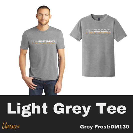 127 Support Dispatch Unisex Grey Frost Tee