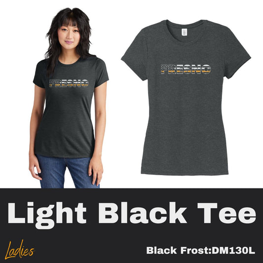 128 Support Dispatch Ladies Black Frost Tee