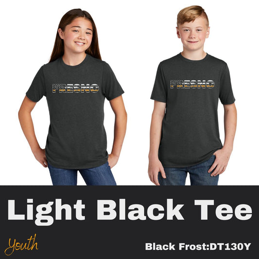 129 Support Dispatch Youth Black Tee