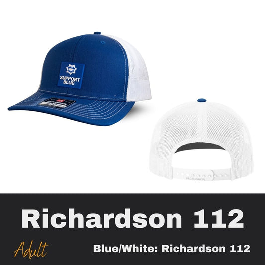 FPD Support Blue Tag Blue/White Richardson 112 Snapback Hat