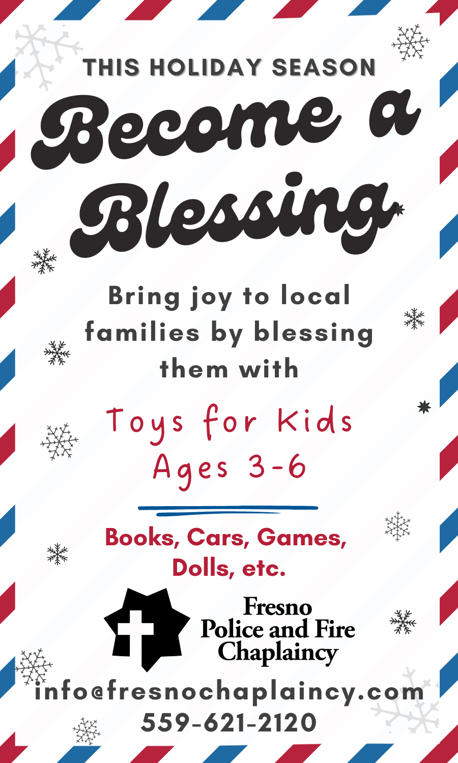 2025 Blessings - Toys for Ages 3 - 6