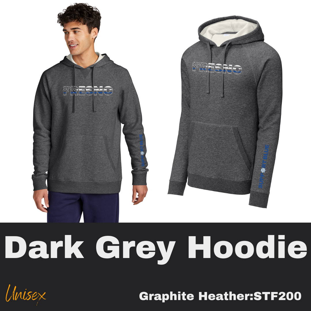 30 Fresno SB Dark Grey Hoodie Unisex