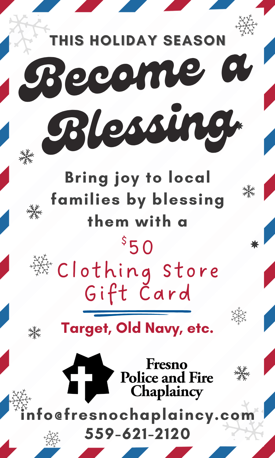 2025 Blessings - $50 Clothing Store Gift Card