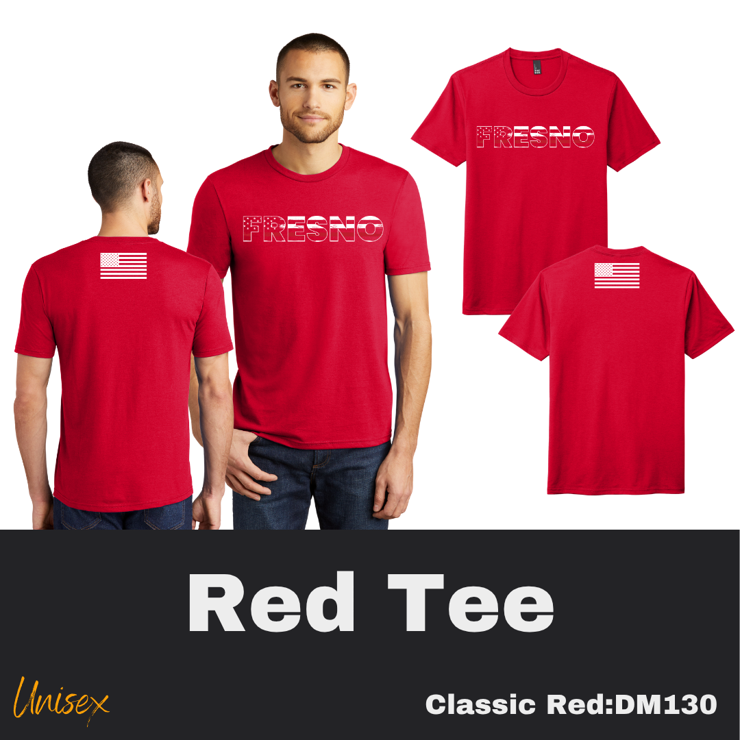 72 Support Fire Unisex Red Tee