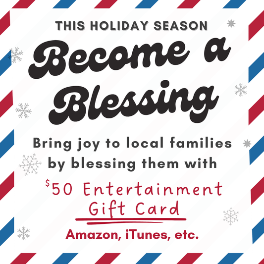 2025 Blessings - $50 Entertainment Gift Card