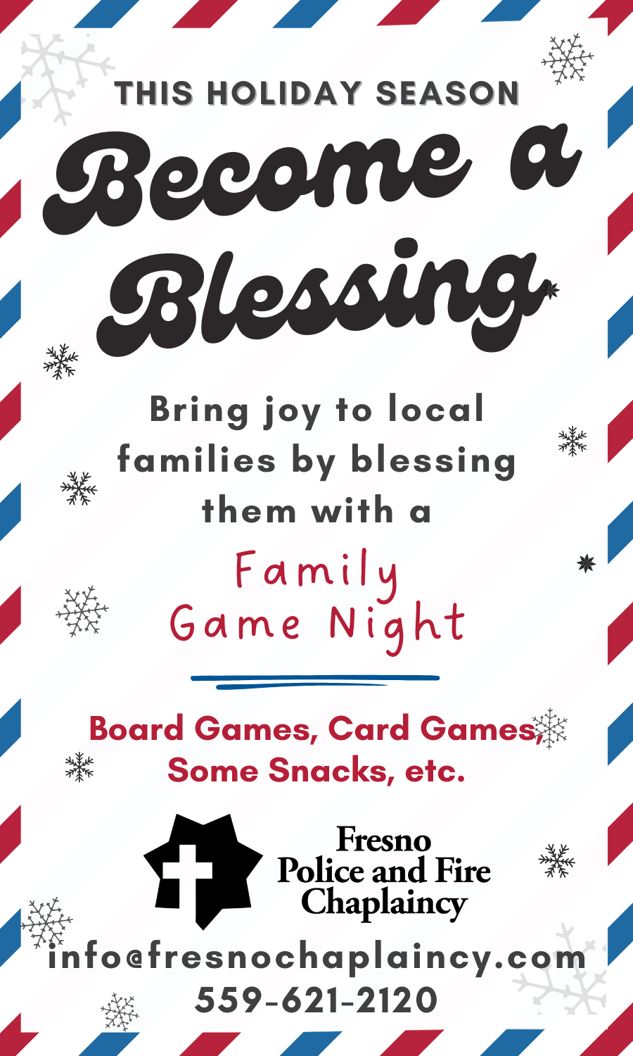 2025 Blessings - Family Game Night