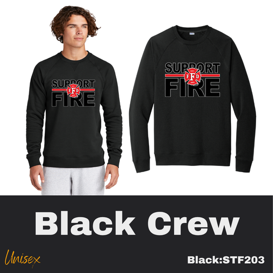 94 Support Fire Unisex Black Sweatshirt