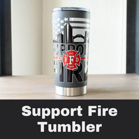 Support Fire Tumbler