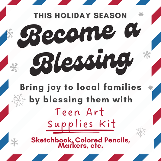 2025 Blessings - Teen Art Supplies Kit