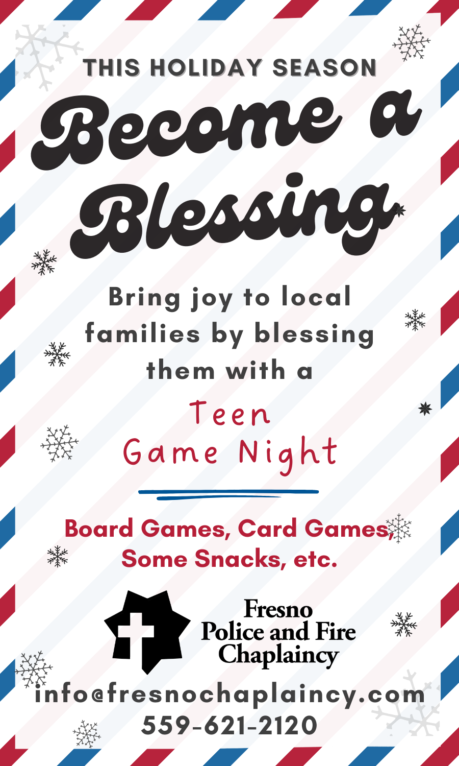 2025 Blessings - Teen Game Night
