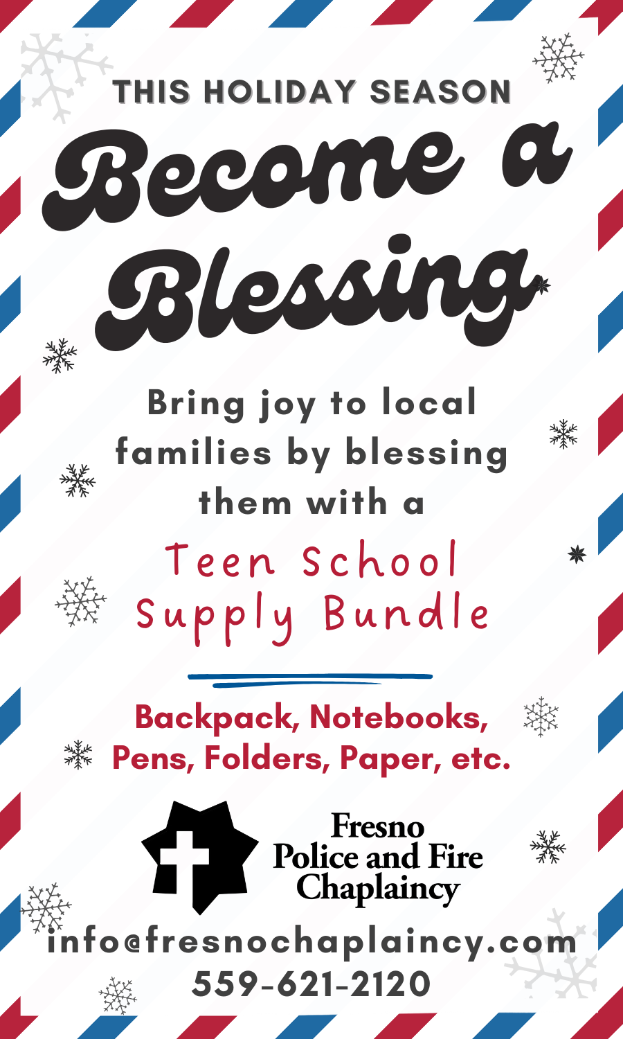 2025 Blessings - Teen School Supply Bundle